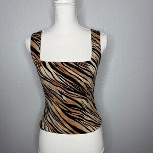 Leith  (Norstrom ) - animal print tank top